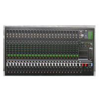 Mélangeur audio professionnel 16DSP EFFECT t.i système de son audio console de mixage de micro karaoké