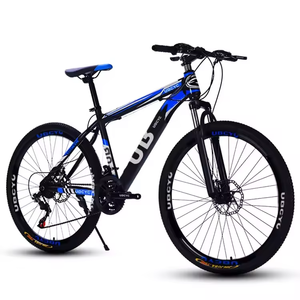 Bicicleta de montaña para adultos <span class=keywords><strong>MTB</strong></span> de 21 velocidades con horquilla de aleación de aluminio y freno de disco colorido y viaje rápido - Product Image 5