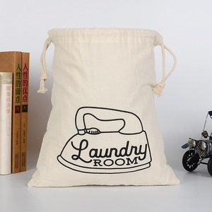 Pochettes en coton personnalisées pour chaussons d'hôtel, sacs à cordon en toile de coton colorés et personnalisables pour chaussures et linge, sacs anti-poussière pour chaussures - Product Image 4
