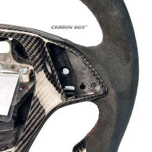 Volant pour Chevrolet Corvette C7 avec Alcantara bleu pour Corvette C7 Vente directe d'usine de qualité Fibre de carbone noire - Product Image 2