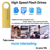 Clé USB 2.0 3.0 en métal mini populaire avec logo personnalisé, 4 Go, 8 Go, 16 Go, 32 Go, 64 Go, 128 Go – Meilleures ventes