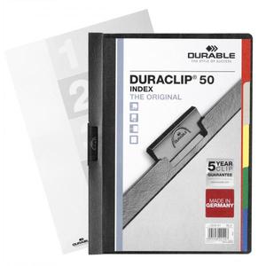 DURABLE - 2234-01 Carpeta con clip y separadores DURACLIP®50 Índice (paquete múltiple) ORGANIZACIÓN Y PRODUCTOS DE ARCHIVOS - Product Image 3