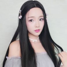 Mnet-incluso lungo dritto I-tip Remy extension per capelli 8 pollici Display naturale onde sciolte intrecci - Product Image 1