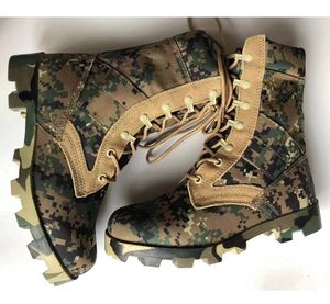 Botas de Senderismo HPLB917 para Deportes al Aire Libre en la Montaña, Camuflaje Digital para Selva y Bosque, Personalizadas y en Stock, Camuflaje CP, Botas de Selva Panamá - Product Image 1