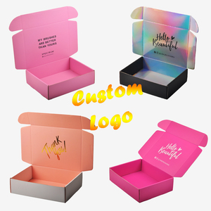 Paper Box Manufacture Customized Colored Mailer Boxes With Custom Logo Printed Durable Apparel Packaging Boxes For Clothes