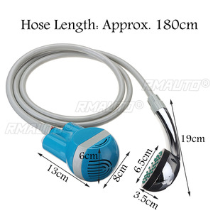 Wireless Portable Outdoor USB Rechargeable Shower Head <b>Water</b> <b>Pump</b> Nozzle Sport Travel <b>Caravan</b> Van Car Washer Camping Shower - Product Image 5