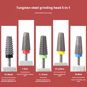 Tungsten Carbide Nail <b>Drill</b> Machine US Plug Professional Gel Polish Remover Grinding Tool - Product Image 6