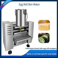 Machine à faire des gâteaux à mille étages à mousse à retournement automatique, acceptant les dimensions personnalisées de 6, 8, 9 et 10 pouces, machine à faire des crêpes au fromage