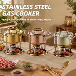 Wholesale Stainless Steel <b>Pot</b> Heavy Duty Manual Stockpot Professional <b>Soup</b> Cooking <b>Pot</b> Kitchenware Supply - Product Image 2