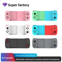D3 Lipat untuk Kontroler Game (Bahan ABS) Mendukung Game Mobile Android/iOS/HarmonyOS - Berbagai Warna Terlaris