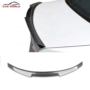 For 5 Series F18 520i 528i 530i 535i 2010-2017 Carbon Fiber Rear Spoiler Decoration Fixed Tail <b>Wing</b> Back Trunk Auto Part - Product Image 3