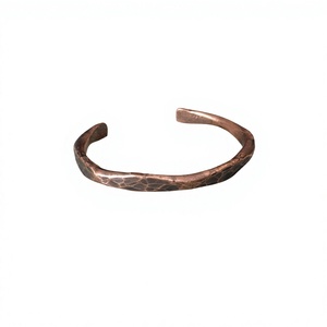 Elegant Handmade <b>Copper</b> Cuff Bracelet Durable Construction Attractive Design for Women's Classic Fashion Trends Anniversary - Product Image 1