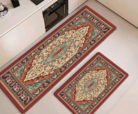 Tapis de cuisine en PVC antidérapant, imperméable, de haute qualité, à motif anti-fragmentation, résistant aux rayures