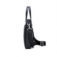 Sac à bandoulière en cuir de vachette imperméable et résistant à l'usure, élégant pour les trajets quotidiens, avec rangement multicouche et pratique