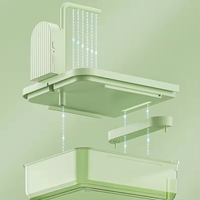 Grande capacité suspendu électrique oiseau bain enceinte perroquet bain suspendu automatique oiseau bain étui pour douche