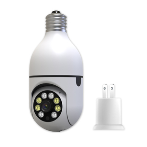 360 °   Cámara Wifi Panorámica 2.4G/5G con Detección Humanoide y Visión Nocturna, Cámara de Seguridad para el Hogar con Forma de Bombilla - Product Image 3