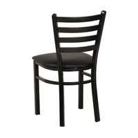 Meubles Vente en Gros Design Moderne Échelle en Métal Dossier Chaise de Restaurant Stock