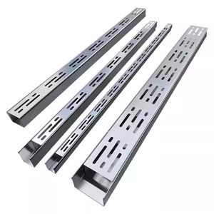 Canales de drenaje en forma de U de acero inoxidable 304 de alta calidad, disponibles en una variedad de tamaños personalizables - Product Image 1