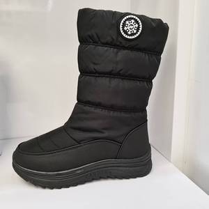Scarponi da neve da donna ombrellone caldo impermeabile in tessuto di cotone scarpe da sci racchette da neve - Product Image 2