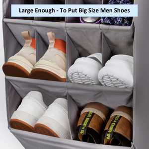 Door-Hanging <b>Storage</b> Rack with 16 Large Capacity Pockets, 600D Oxford Cloth, Suitable for Wardrobe Doors/<b>Narrow</b> Doors - Product Image 5