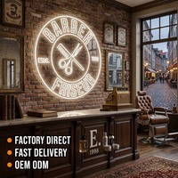 Enseignes néon personnalisées avec logo de marque, enseignes lumineuses LED néon pour restaurant, magasin de détail et hall d'hôtel, décoration murale, signalétique néon