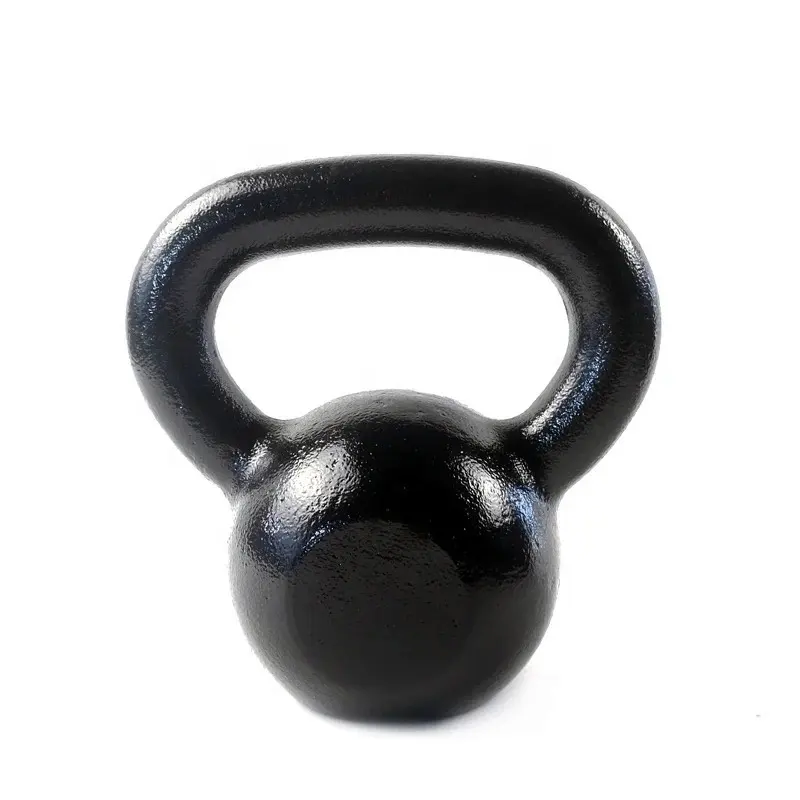 Yüksek kaliteli ev spor ağırlık kaldırma Squat kalça uygulama kettlebell demir döküm setleri Kettlebell rekabet 16kg 32kg