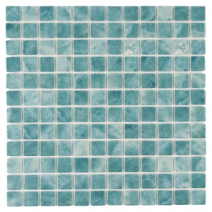 Recycler le verre carré vert <span class=keywords><strong>piscine</strong></span> surface brillante émail carreaux de mosaïque en verre avec le prix bon marché - Product Image 6