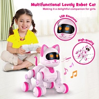 KK nouveau robot électrique interactif pour enfants, musique programmable rechargeable, fréquence 2.4 GHz, câble USB inclus