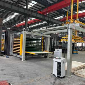 Automatische Sperrholz-Heiß <span class=keywords><strong>press</strong></span> maschine für Film-und Papier laminate Holzwerk stoff maschinen - Product Image 1