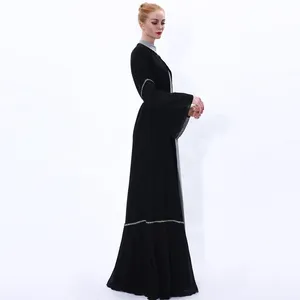 Ücretsiz kargo 2 adet Set Kaftan dökün Fille için kız Kimono Abaya Dubai