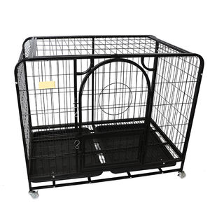 Pet Kandang Anjing Hitam Tabung Persegi Playpen Cocok untuk Anjing Harga Bagus - Product Image 4