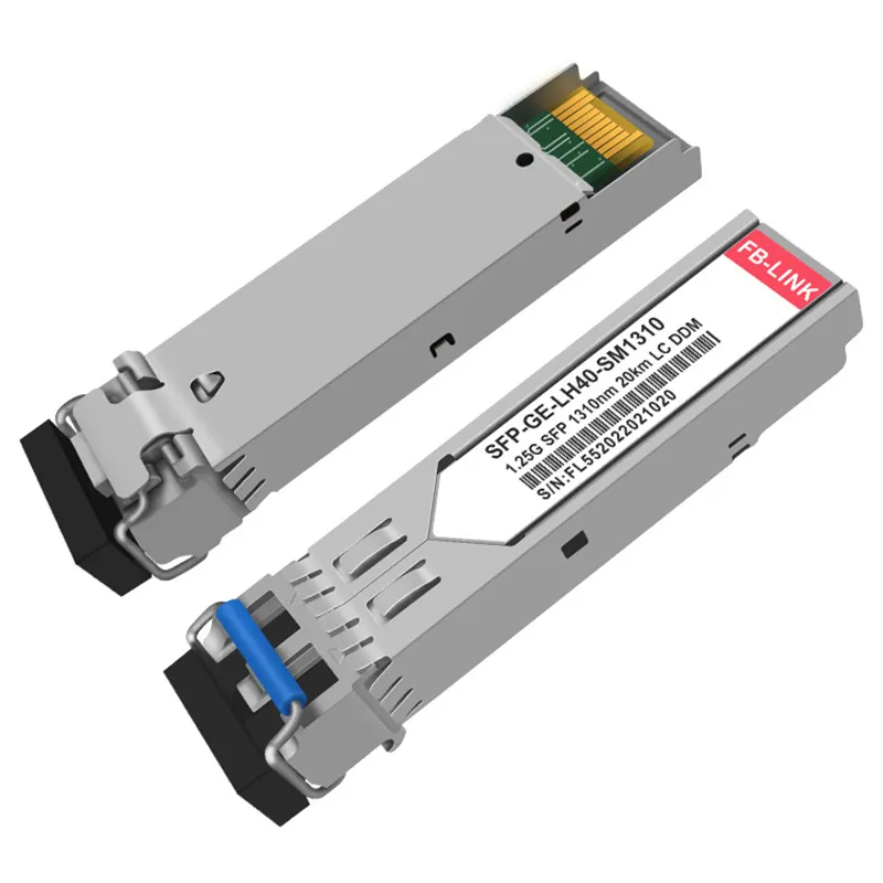 하이 퀄리티 1.25G 1310nm 40KM LC 커넥터 sfp 트랜시버 듀얼 파이버 SFP 모듈 시스코 미크로 틱 포 스위치 용