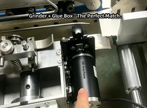 Máquina Plegadora y Encoladora Automática de Cajas Pequeñas, 500 Unidades, con Control PLC, Accionamiento Eléctrico, Plegado en Línea Recta, para Madera y Plástico - Product Image 5