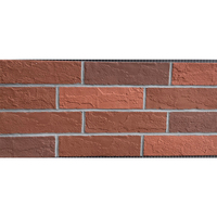 Carreaux muraux en argile flexible MCM, briques fines légères pour revêtement extérieur et décoration 3D