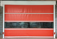 Porte Roulante Rapide Automatique en PVC Économe en Énergie pour Atelier, Entrepôt et Garage