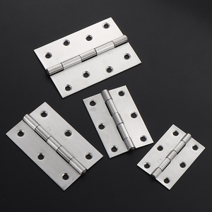 Bisagras de Acero Inoxidable de 1, 2, 3 y 4 Pulgadas con 4 Orificios para Puertas y Ventanas Industriales - Product Image 2