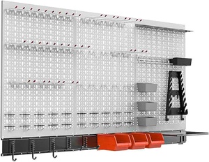 Precio barato <span class=keywords><strong>pegboard</strong></span> estante de exhibición gancho en negro <span class=keywords><strong>Pegboard</strong></span> de metal de alta calidad - Product Image 1