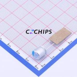APSF160ETD271MH08S ตัวเก็บประจุแบบโซลิด (Solid Capacitor) ชนิด Through Hole (THT), ขนาด D8xL8 มม. 270uF 20% 16V 5A100kHz - Product Image 1