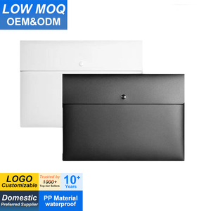 Busta in Plastica con Bottone a Pressione Formato A4, Cartella Portadocumenti in Polietilene, Organizzatore per <span class=keywords><strong>Documenti</strong></span> da Ufficio - Product Image 1