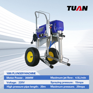 Tuan 1095 Chuyên Nghiệp Cấp Điện Piston Không Có Không Khí Sơn Phun Nhỏ Gọn Kích Thước Nhỏ Tự Làm Không Chổi Than Động Cơ Powered Phun Súng - Product Image 2