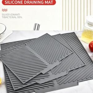 Nuevo Tapete de Silicona para Fregadero de Cocina, Personalizado, Impermeable, Antideslizante, Protector de Gabinetes de Cocina, Tapete Inferior - Product Image 5
