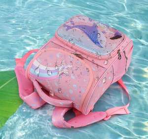 2024 nouvelle mode mignon Polyester dessin animé école sac à dos <span class=keywords><strong>cartable</strong></span> primaire pour les étudiants 1-6 année - Product Image 6