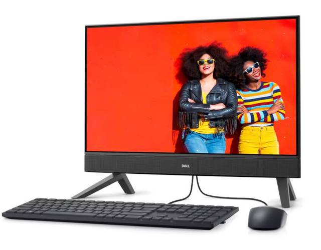 24" INS5410 All-in-One Computer ADL-U 15 5 4GB DDR4 RAM 1TB SSD Non-Touch 23.8in LCD Display Business 1-Year Warranty New