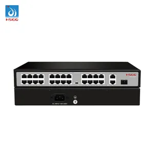 New -SG1024P Switches24x10/100M POE Ports + 2x10/100/1000M Ethernet Uplink Ports+1xGigabit SFP Uplink Port OE Switch