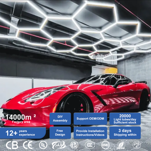 High Lightness <strong>LED</strong> <strong>Garage</strong> Lamp Inspection Hexagon Panel Hex <strong>Led</strong> Ceiling Wall Detailing Studio Hexagon <strong>Led</strong> <strong>Light</strong> - Product Image 1