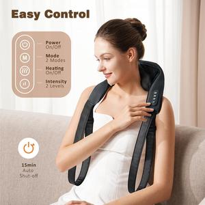Nuevo <span class=keywords><strong>masajeador</strong></span> eléctrico recargable de alta calidad 4d <span class=keywords><strong>comfier</strong></span> <span class=keywords><strong>shiatsu</strong></span> para espalda y cuello y hombros con calor para aliviar el dolor - Product Image 6