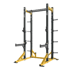Petit oiseau GYM équipement de Fitness système de <span class=keywords><strong>poulie</strong></span> à câbles multiples Squat Power Cage Rack entraîneur fonctionnel Smith avec pile de poids - Product Image 4