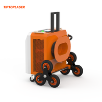 Machine de nettoyage au laser pulsé 1000W, refroidie par air, portable, laser à fibre, éliminateur de rouille, de peinture, d'huile, de corrosion des métaux, promotion spéciale