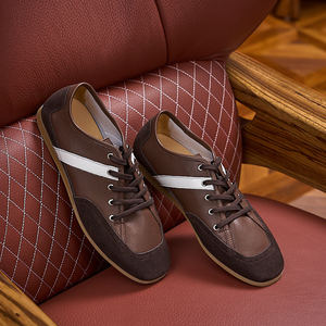 Chaussures de conduite décontractées pour hommes – Confortables, antidérapantes, légères, respirantes, modernes, élégantes, rétro, polyvalentes, en cuir de vachette de qualité supérieure - Product Image 5