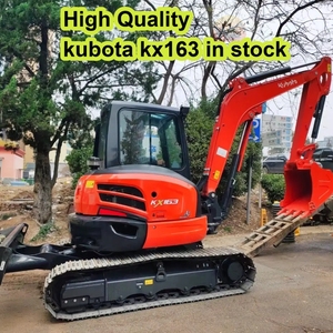 Good Condition 6Tons Used Digger KX163 Compact Crawler Excavator Hydraulic Digger for Municipal Landscape Construction - Product Image 2